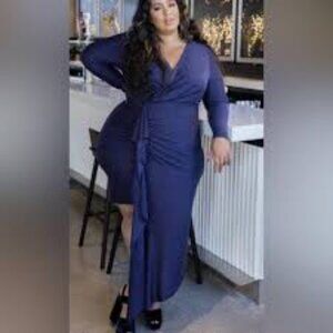 Eloquii formal high low dress